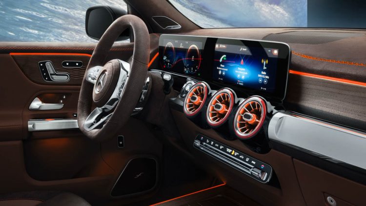 Mercedes Concept GLB intérieur