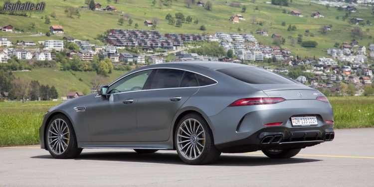 Essai Mercedes AMG GT 4 portes 63S 4Matic+