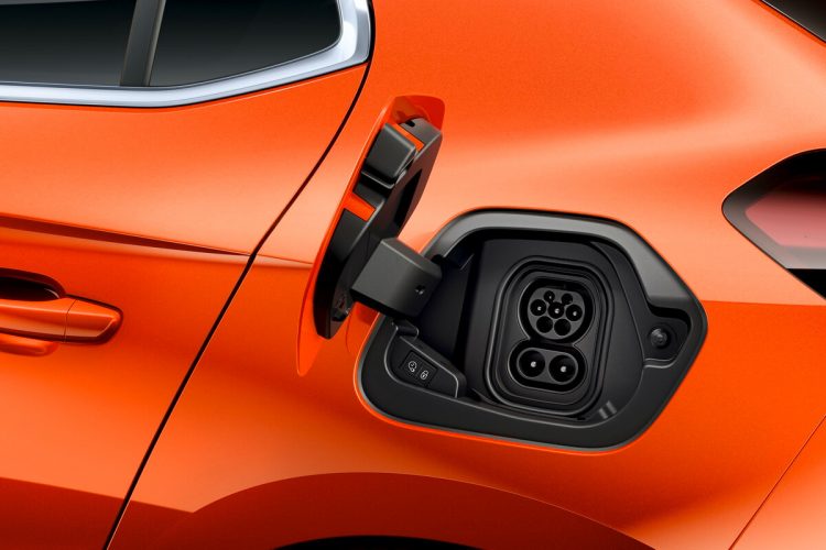Opel Corsa-e prise de charge CCS