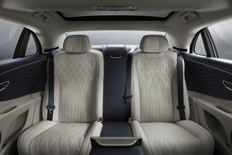 Bentley Flying Spur intérieur sièges arrière