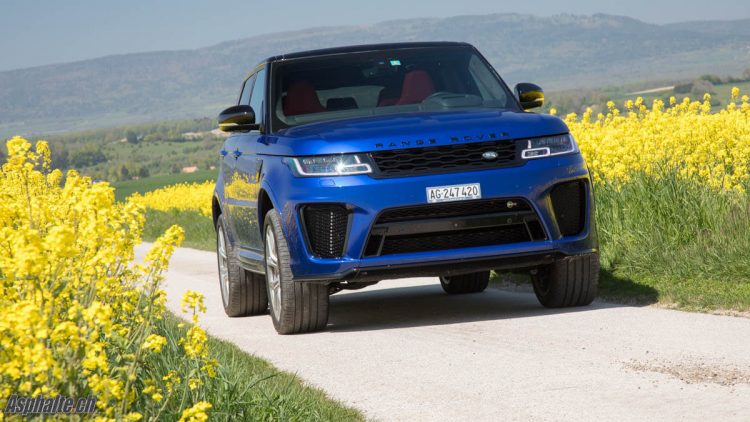 Essai Range Rover Sport SVR