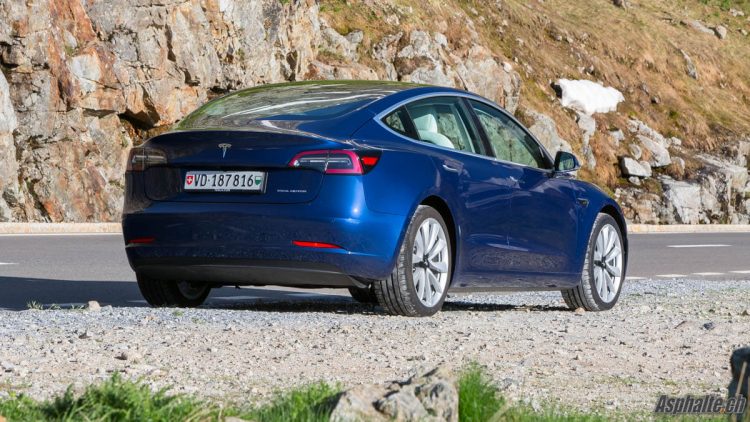 Essai Tesla Model 3 Dual Motor