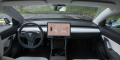 Essai Tesla Model 3 intérieur tableau de bord