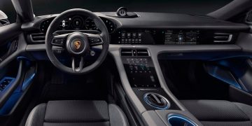 Porsche Taycan: l'intérieur
