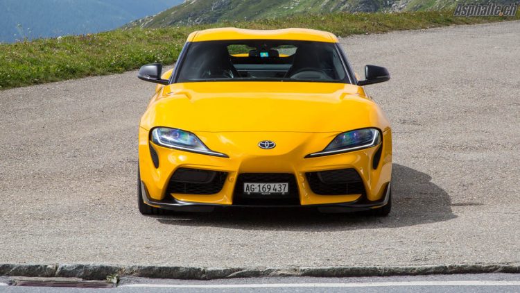 Essai Toyota Supra A190 Lightning Nitro Yellow