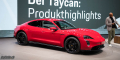 Porsche Taycan Turbo Sport Design Rouge Red