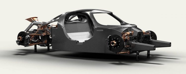 De Tomaso P72 châssis carbone