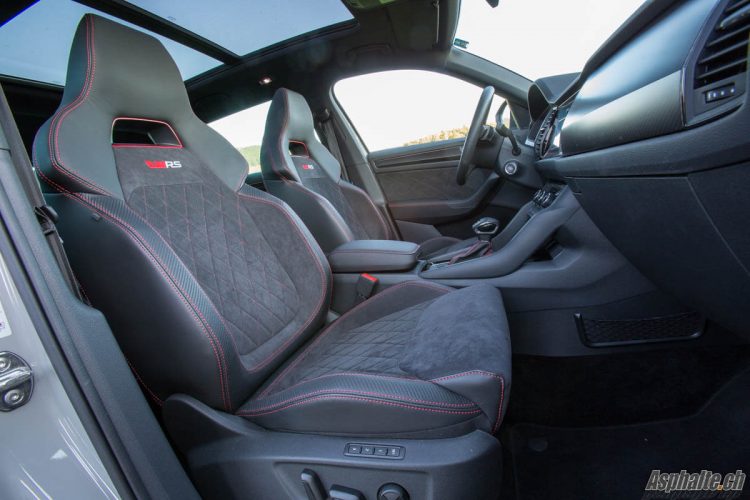 Essai Skoda Kodiaq RS intérieur hi lux sièges
