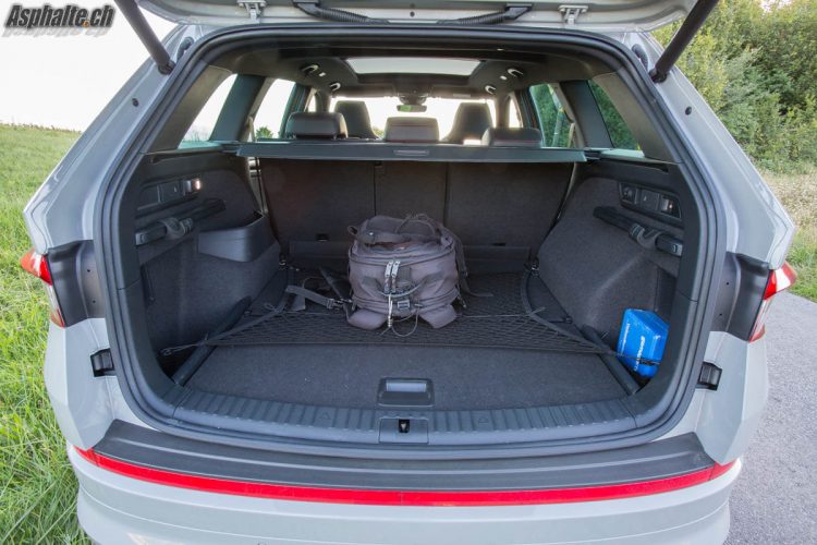 Essai Skoda Kodiaq RS coffre