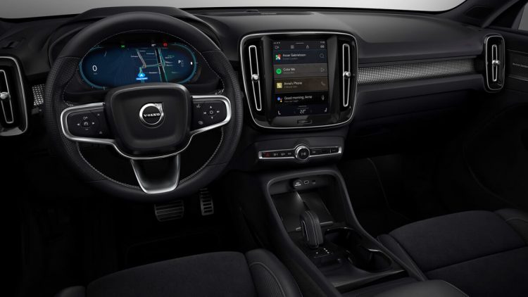Volvo XC40 P8 Recharge intérieur Android