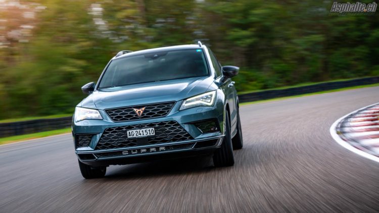 Essai piste Cupra Ateca