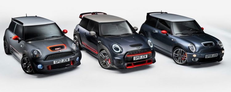 MINI John Cooper Works GP F56 famille générations