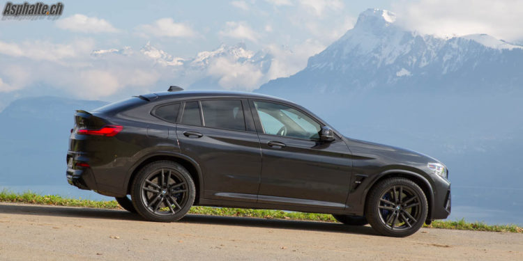 Essai BMW X4M Competition Sophisto Grau