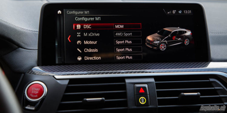 BMW X4M Mode M Configuration