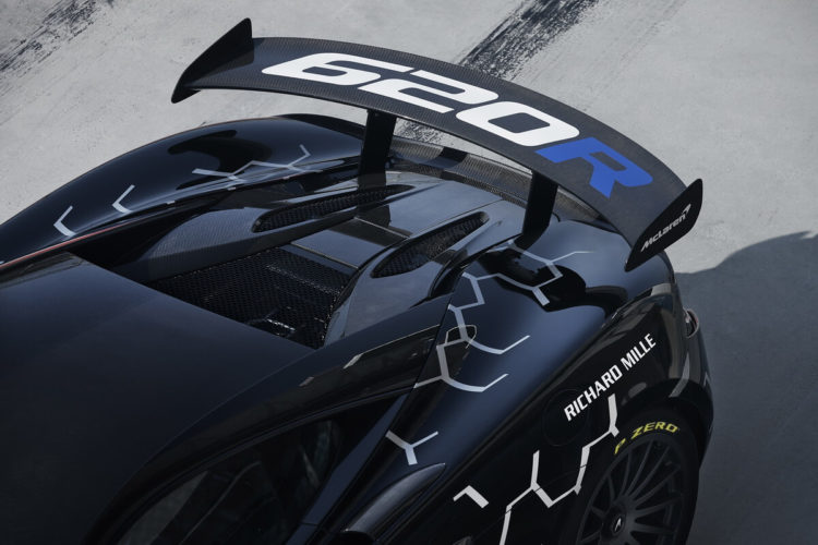 McLaren 620R aileron
