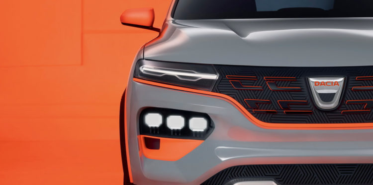 Dacia Spring crossover électrique