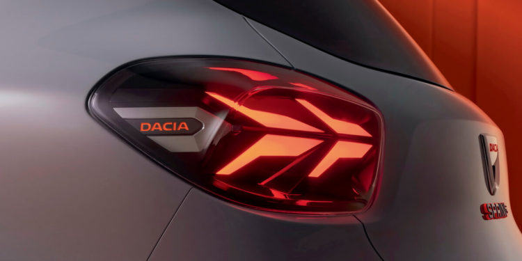 Dacia Spring crossover électrique phare